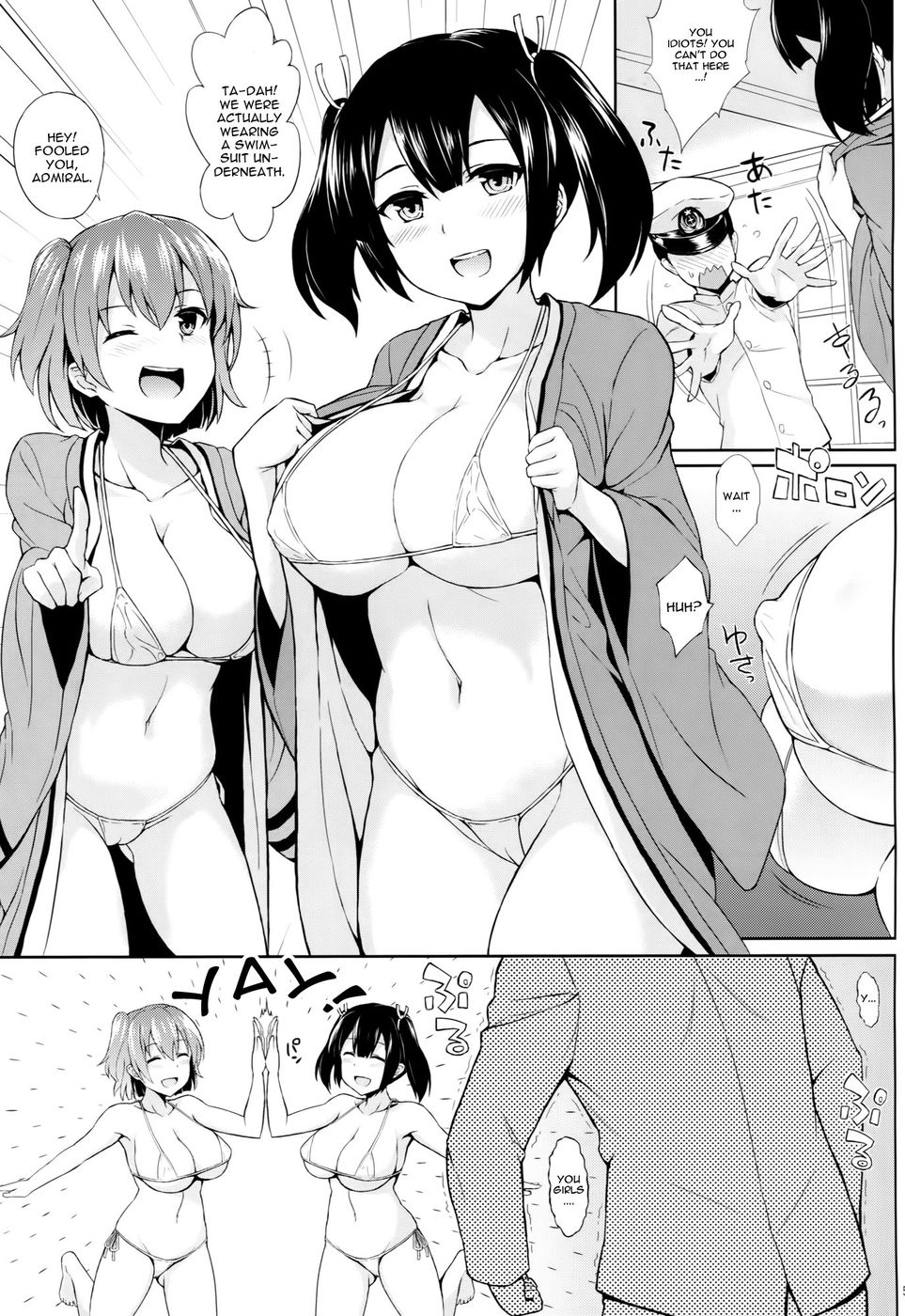 Hentai Manga Comic-Bikini Kousen Kai-Read-4